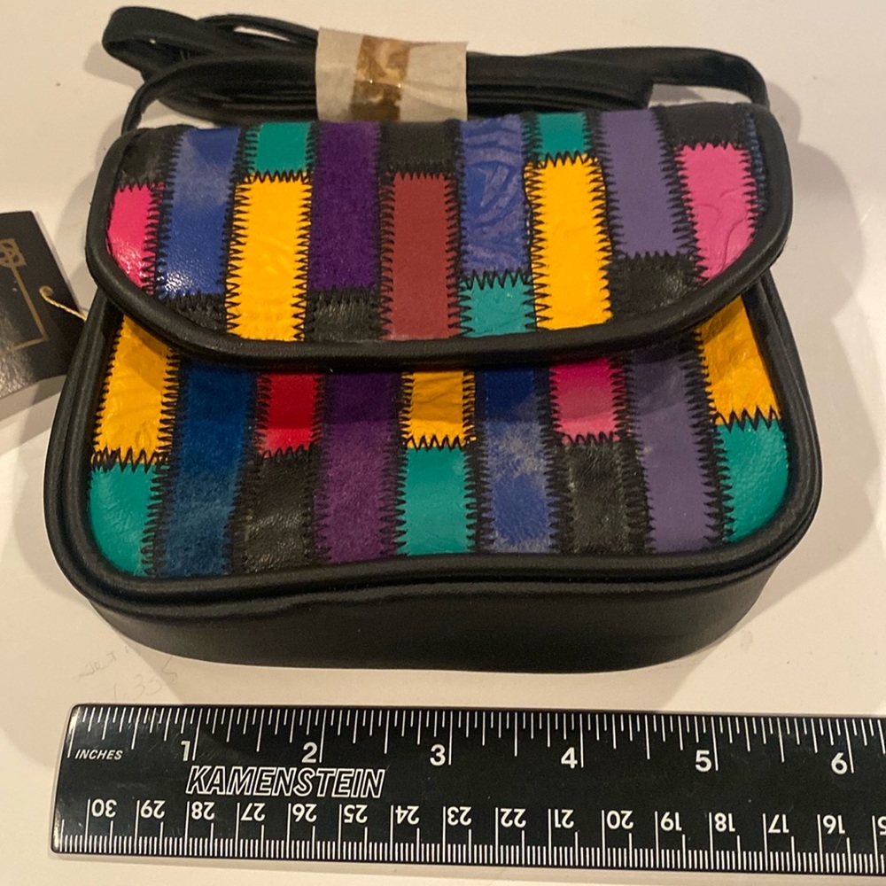 NWT & Vintage Leather & Suede Mini Shoulder Bag